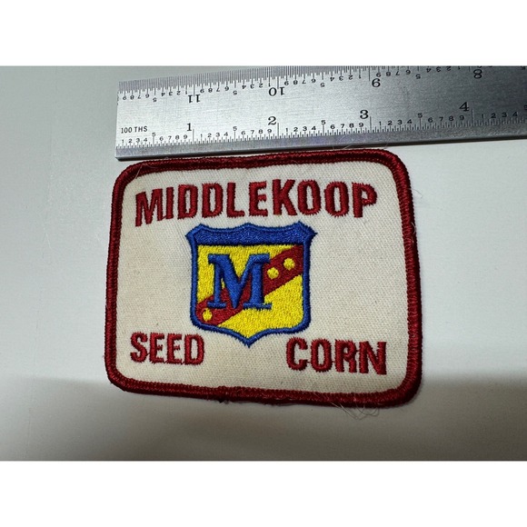 2 Vtg Middlekoop Seed Corn ~ Farming Agriculture Planting Patch ~ Packwood Iowa - Picture 4 of 9